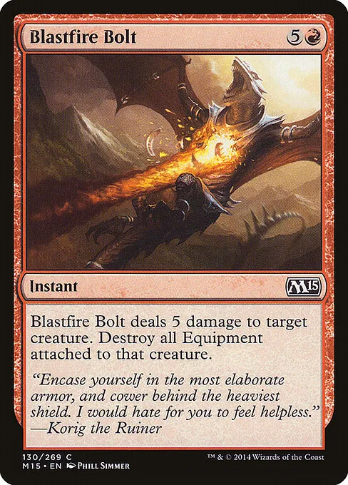 Blastfire Bolt 130/269