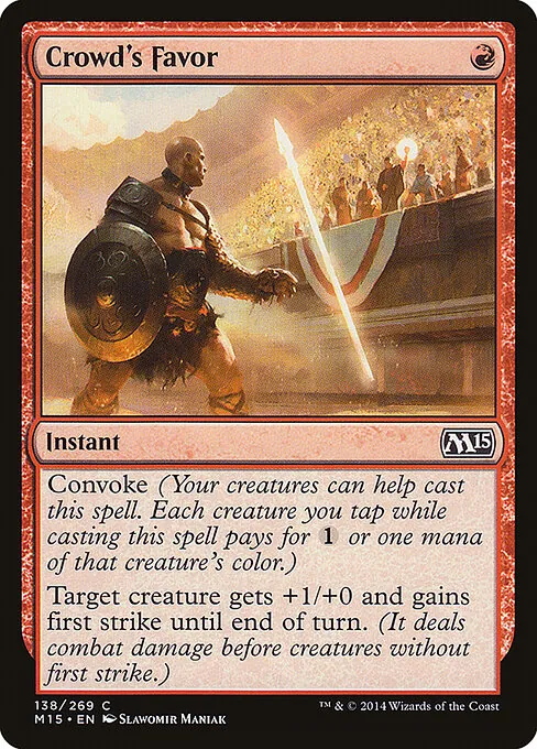 Crowd's Favor 138/269