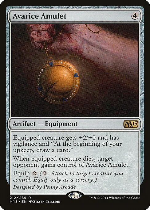 Avarice Amulet 212/269