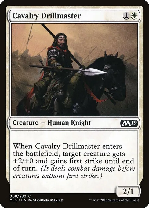 Cavalry Drillmaster 008/280
