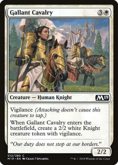 Gallant Cavalry 012/280