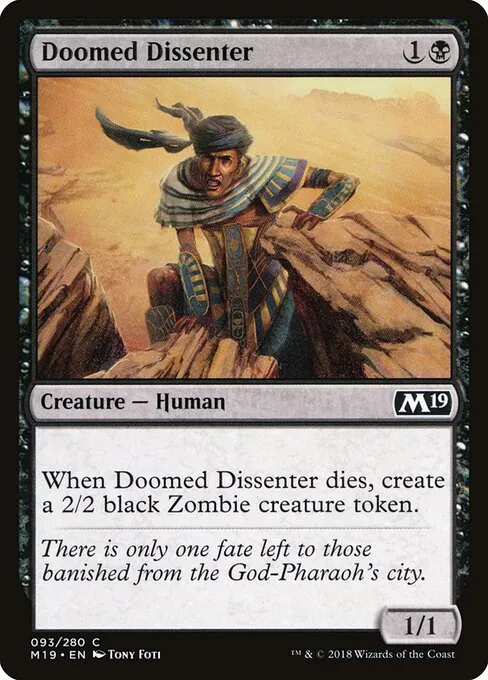 Doomed Dissenter 093/280