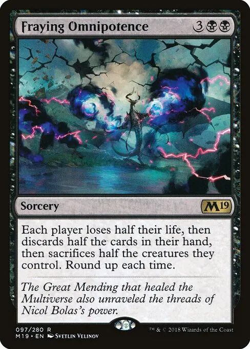 Fraying Omnipotence 097/280