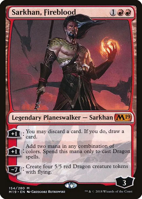 Sarkhan, Fireblood 154/280