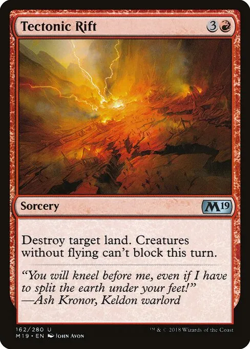 Tectonic Rift 162/280