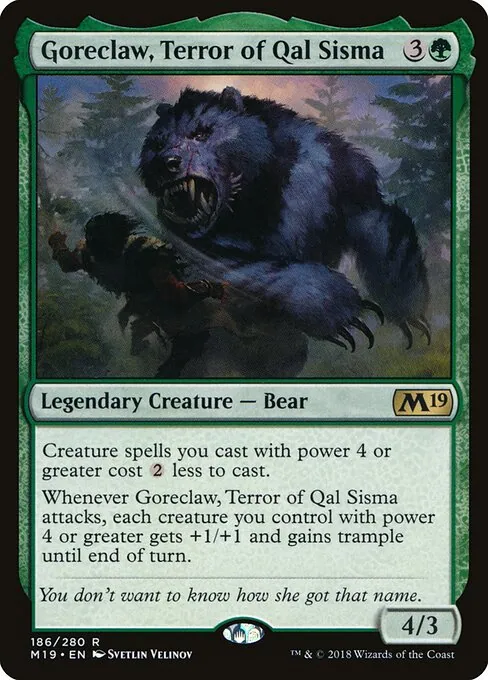 Goreclaw, Terror of Qal Sisma 186/280