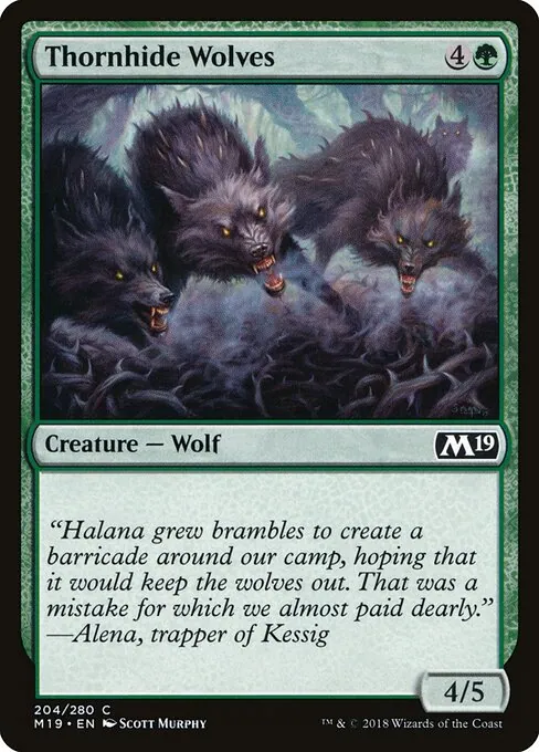 Thornhide Wolves 204/280