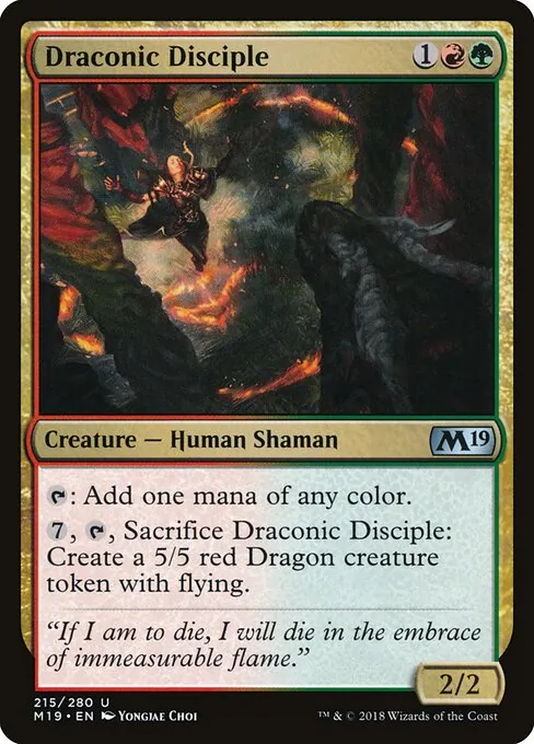 Draconic Disciple 215/280
