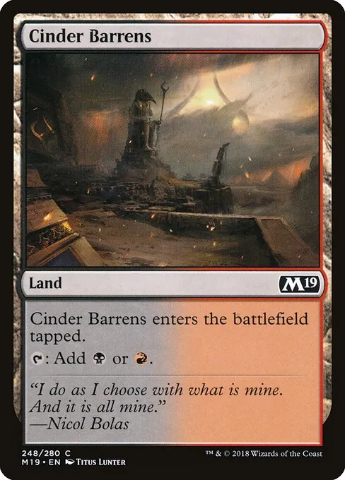 Cinder Barrens 248/280