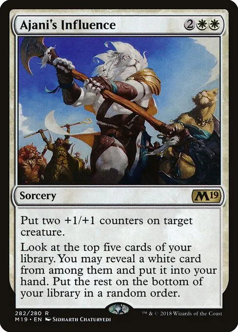 Ajani's Influence 282/280