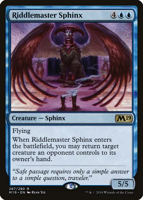 Riddlemaster Sphinx 287/280