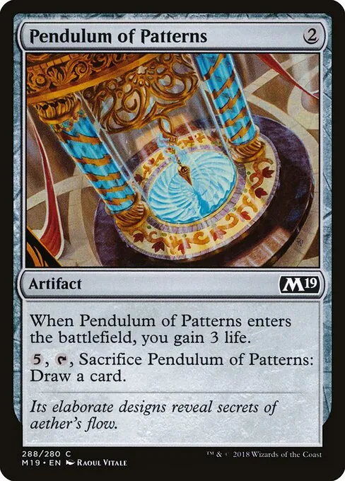 Pendulum of Patterns 288/280