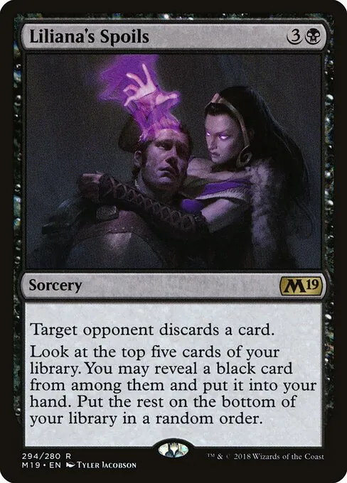 Liliana's Spoils 294/280