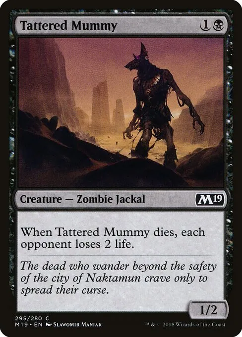 Tattered Mummy 295/280