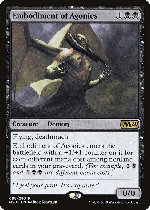 Embodiment of Agonies 098/344