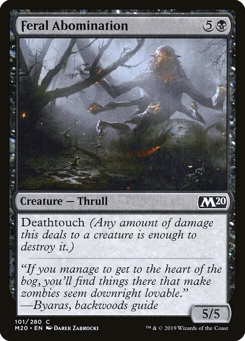 Feral Abomination 101/344