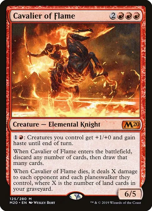 Cavalier of Flame 125/344