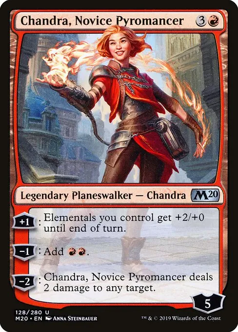 Chandra, Novice Pyromancer 128/344