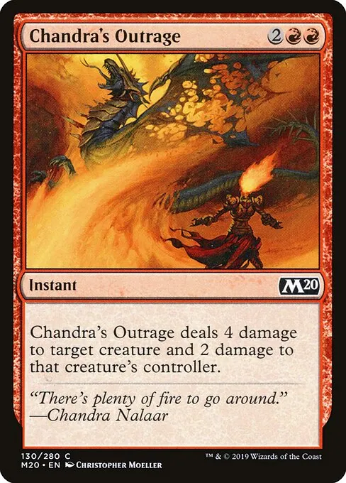 Chandra's Outrage 130/344