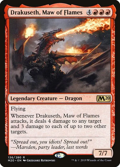 Drakuseth, Maw of Flames 136/344