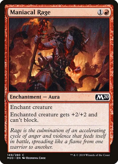 Maniacal Rage 149/344