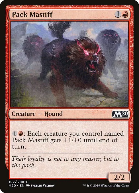 Pack Mastiff 152/344