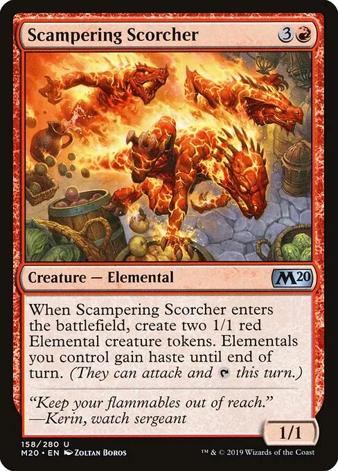 Scampering Scorcher 158/344