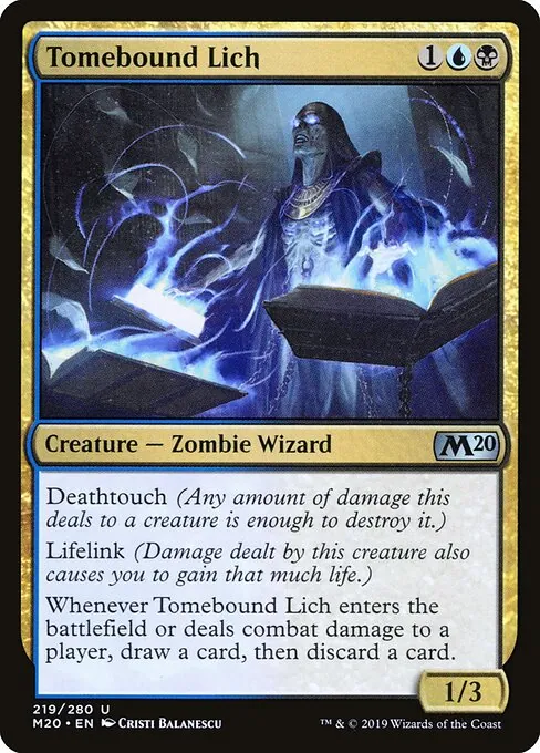 Tomebound Lich 219/344