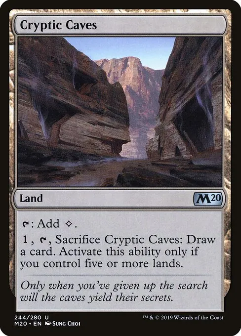 Cryptic Caves 244/344