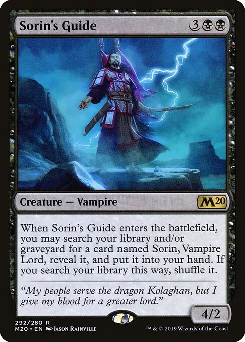 Sorin's Guide 292/344