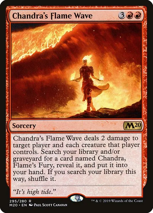 Chandra's Flame Wave 295/344
