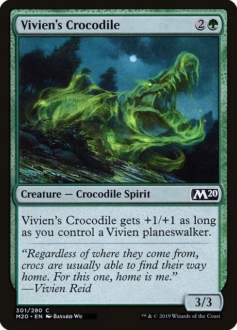 Vivien's Crocodile 301/344