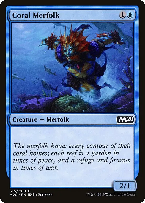 Coral Merfolk 315/344