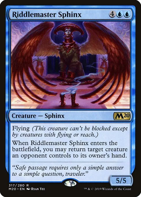 Riddlemaster Sphinx 317/344