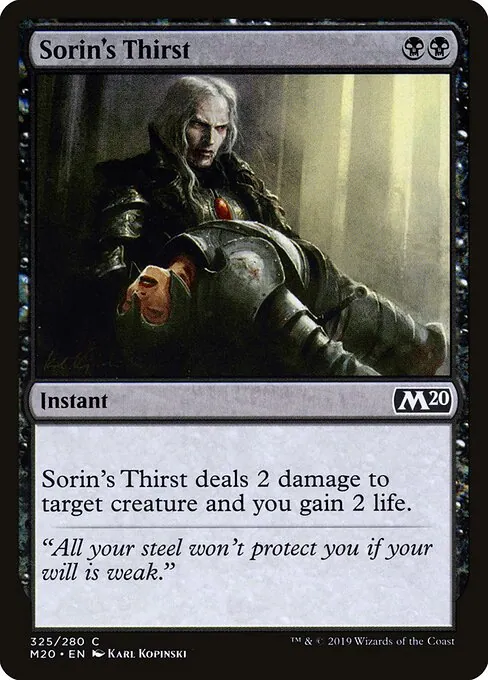 Sorin's Thirst 325/344