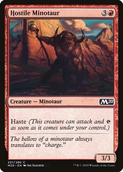 Hostile Minotaur 331/344