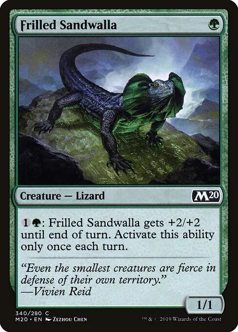 Frilled Sandwalla 340/344