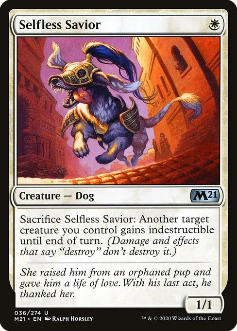 Selfless Savior 036/274
