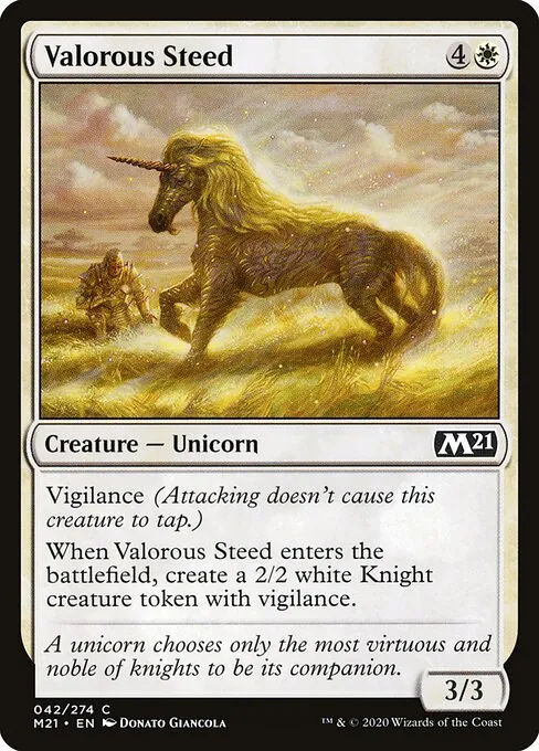 Valorous Steed 042/274