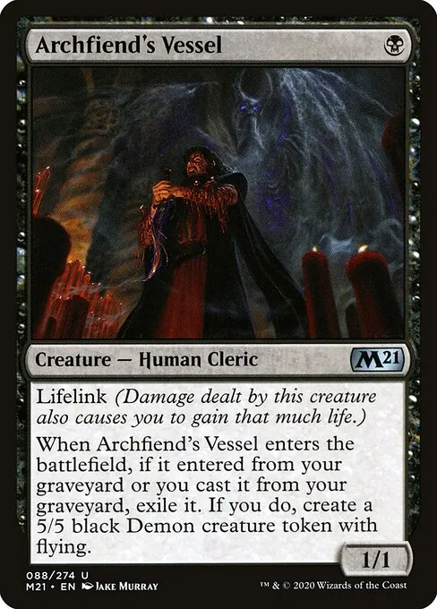 Archfiend's Vessel 088/274