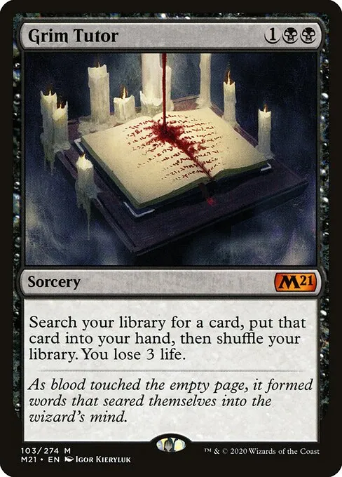 Grim Tutor 103/274