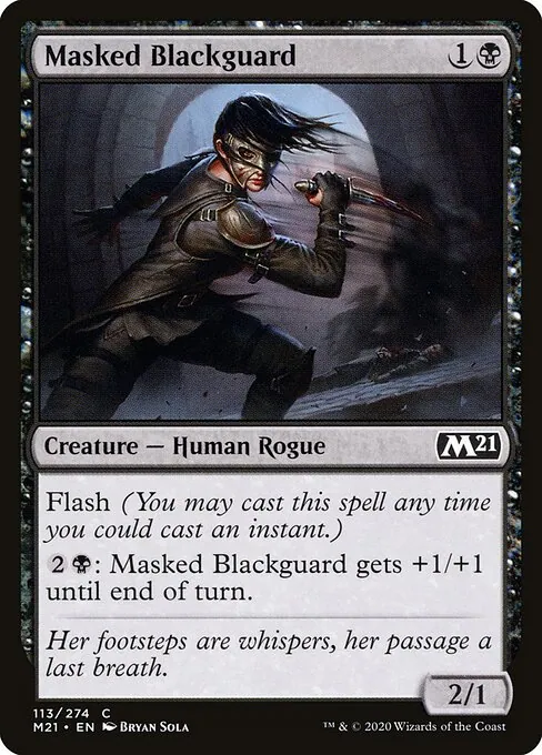 Masked Blackguard 113/274