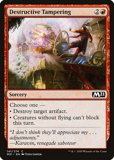 Destructive Tampering 141/274