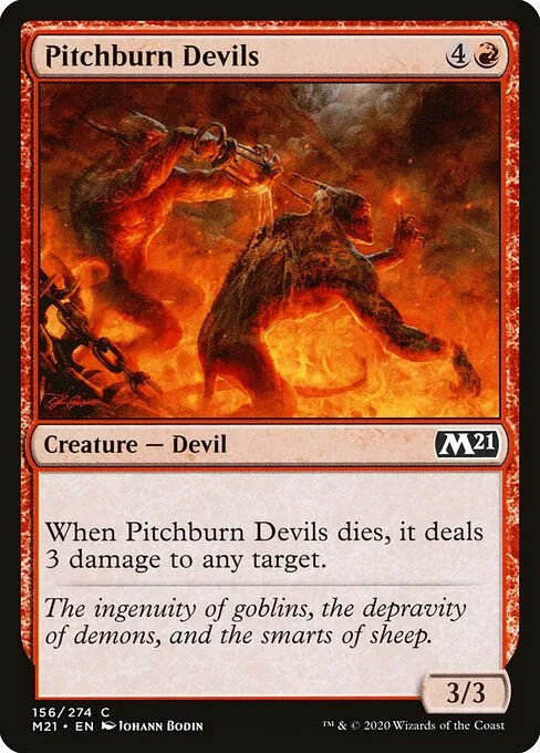 Pitchburn Devils 156/274