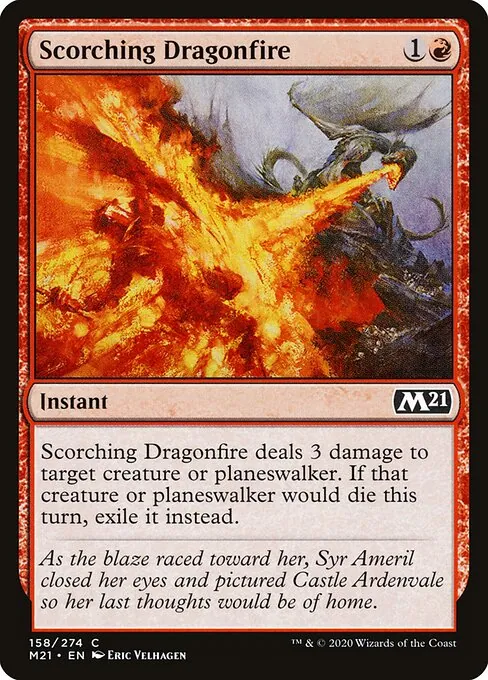 Scorching Dragonfire 158/274