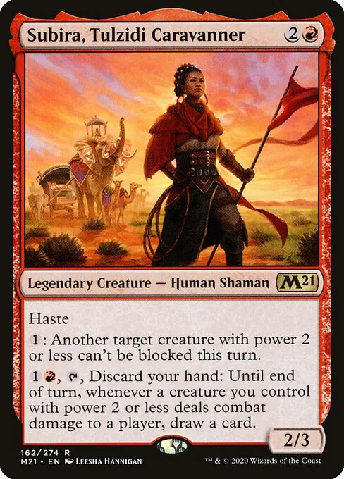 Subira, Tulzidi Caravanner 162/274