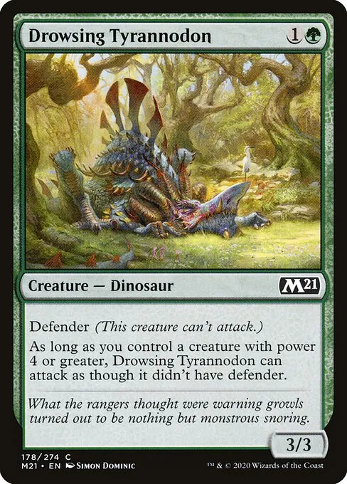 Drowsing Tyrannodon 178/274