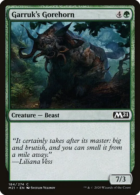 Garruk's Gorehorn 184/274