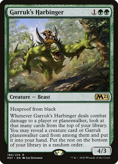 Garruk's Harbinger 185/274