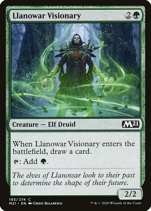 Llanowar Visionary 193/274